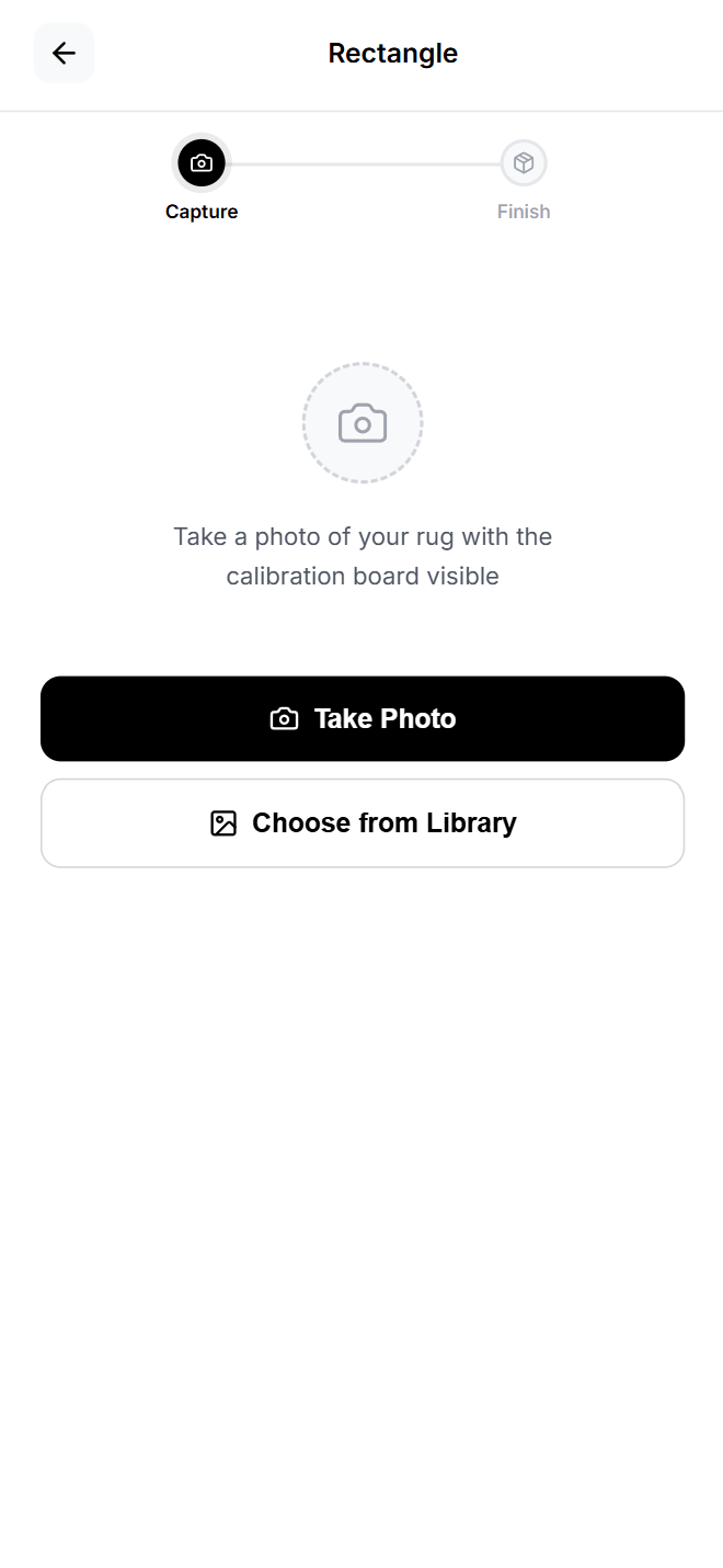Take photo modal